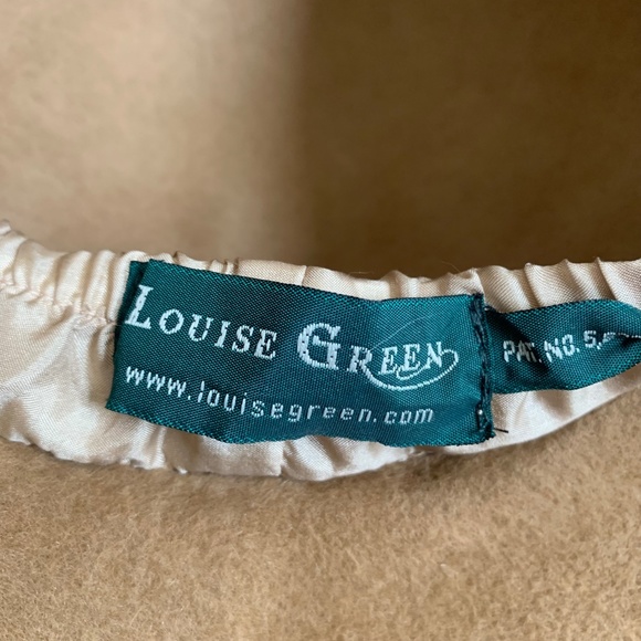 Vintage Louise Green Millinery Co. felt hat size OS main image 9